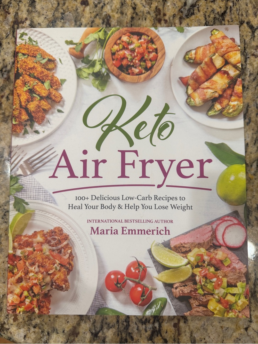 Keto Air Fryer Cookbook by Maria Emmerich
